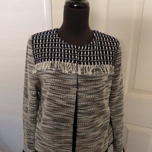 Chico's Tweed Fringe C H A N E L Blazer